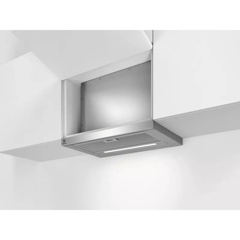 Iebūvējamais tvaika nosūcējs Electrolux LFP616X, 598 mm, 600 m³/h, pelēks