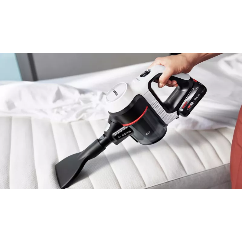 Bosch BCS711XXL putekļsūcējs kāts bezvadu sausai tīrīšanai, bezmaiss, 0.3 L, balts, 3 Ah