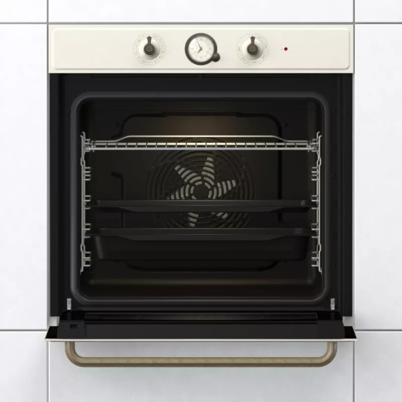 Gorenje BOS67371CLI iebūvējama elektriskā cepeškrāsns 77 L 3500 W bēšā krāsā