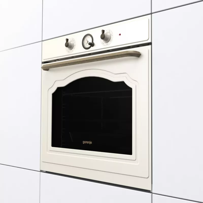 Gorenje BOS67371CLI iebūvējama elektriskā cepeškrāsns 77 L 3500 W bēšā krāsā