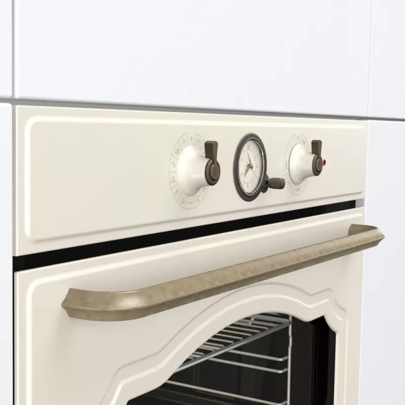 Gorenje BOS67371CLI iebūvējama elektriskā cepeškrāsns 77 L 3500 W bēšā krāsā