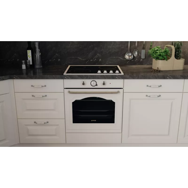 Gorenje BOS67371CLI iebūvējama elektriskā cepeškrāsns 77 L 3500 W bēšā krāsā