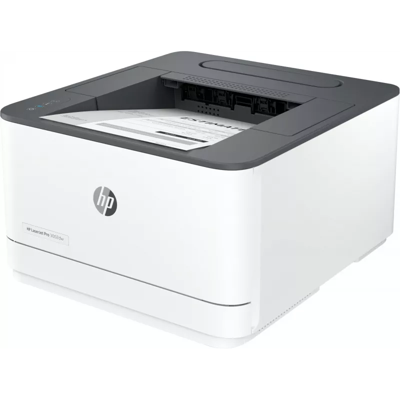 HP LaserJet Pro 3002dw printeris, lāzera, 1200 x 1200 DPI, A4, 33 ppm, abpusējā druka, pelēks, balts