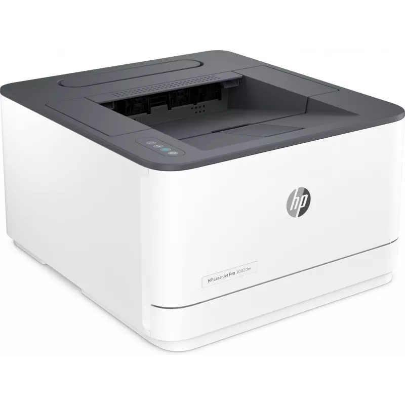 HP LaserJet Pro 3002dw printeris, lāzera, 1200 x 1200 DPI, A4, 33 ppm, abpusējā druka, pelēks, balts