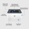 HP LaserJet Pro 3002dw printeris, lāzera, 1200 x 1200 DPI, A4, 33 ppm, abpusējā druka, pelēks, balts