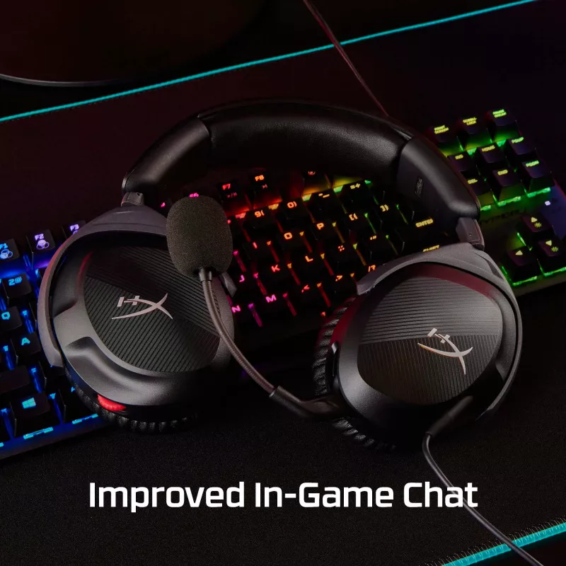 HyperX Cloud Stinger 2 - Spēļu austiņas (Melna)