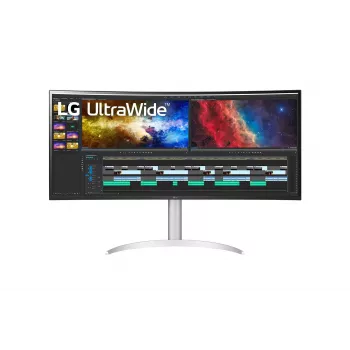 LG 38BQ85C-W monitors 95,2 cm (37,5 colli) 3840 x 1600 pikseļi Quad HD+ Balts