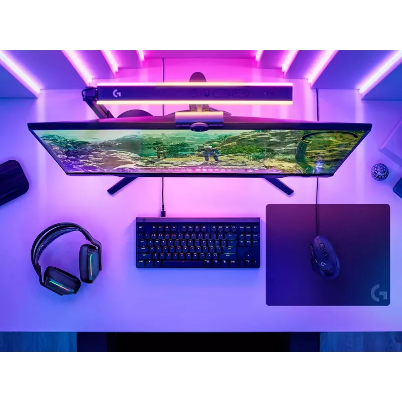 LOGITECH G240 Auduma spēļu peļķītis - Melns