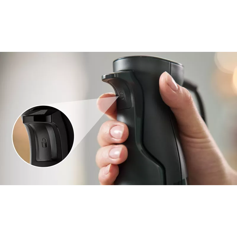 Bosch Serie 6 MSM6M810 rokas blenderis 0.6 L 1200 W nerūsējošais tērauds