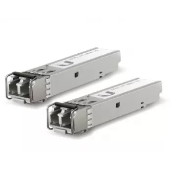 UBIQUITI NETWORKS 1.25 Gbps SFP 2xLC MM 850nm 550m - 2 iepakojums (uf-mm-1g)