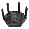 Bezvadu maršrutētājs ASUS RT-AXE7800, trijos joslas (2.4 GHz / 5 GHz / 6 GHz), Melns