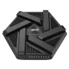 Bezvadu maršrutētājs ASUS RT-AXE7800, trijos joslas (2.4 GHz / 5 GHz / 6 GHz), Melns