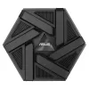 Bezvadu maršrutētājs ASUS RT-AXE7800, trijos joslas (2.4 GHz / 5 GHz / 6 GHz), Melns