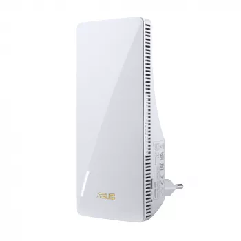 Tīkla raidītājs ASUS RP-AX58 — divjoslu Wi‑Fi 6 (802.11ax), 2400 Mbps, 1× Gigabit LAN, 2 iekšējās antenas, balts