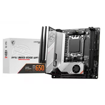 MSI MPG B650I EDGE WIFI mātesplate AMD B650 Socket AM5 mini ITX