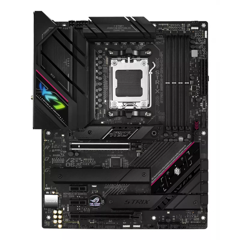 ASUS ROG STRIX B650E-F GAMING WIFI AMD B650 Socket AM5 ATX mātesplate