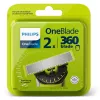 Nomaināmā skūšanās galviņa Philips Norelco OneBlade QP420/50, sudraba, 2 gab., saderīga ar Philips OneBlade