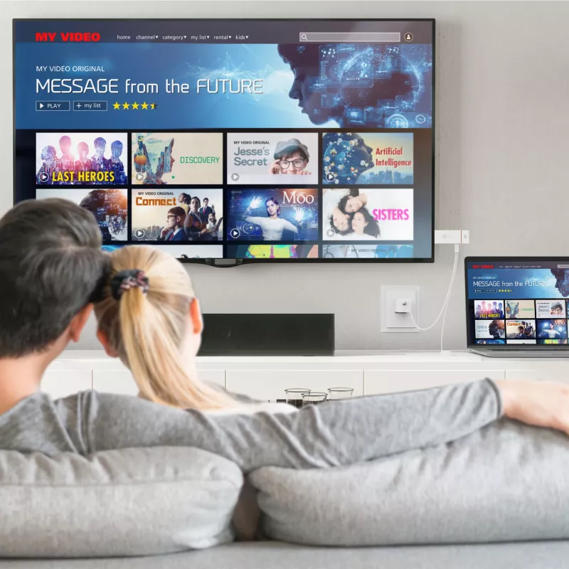 j5create JVAW76-N ScreenCast 4K HDMI bezvadu displeja adapteris