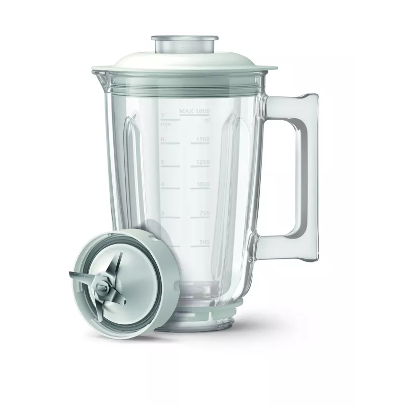 Philips 7000 series HR3760/01 blenderis 2 L galda blenderis 1500 W Nerūsējošais tērauds, Balts