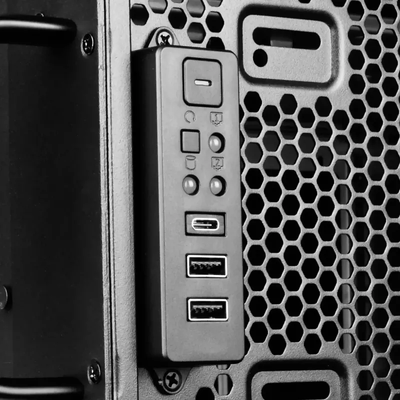 Servera korpuss Silverstone SST-RM44 4U statīvs/melnā torņa ATX 240/360mm