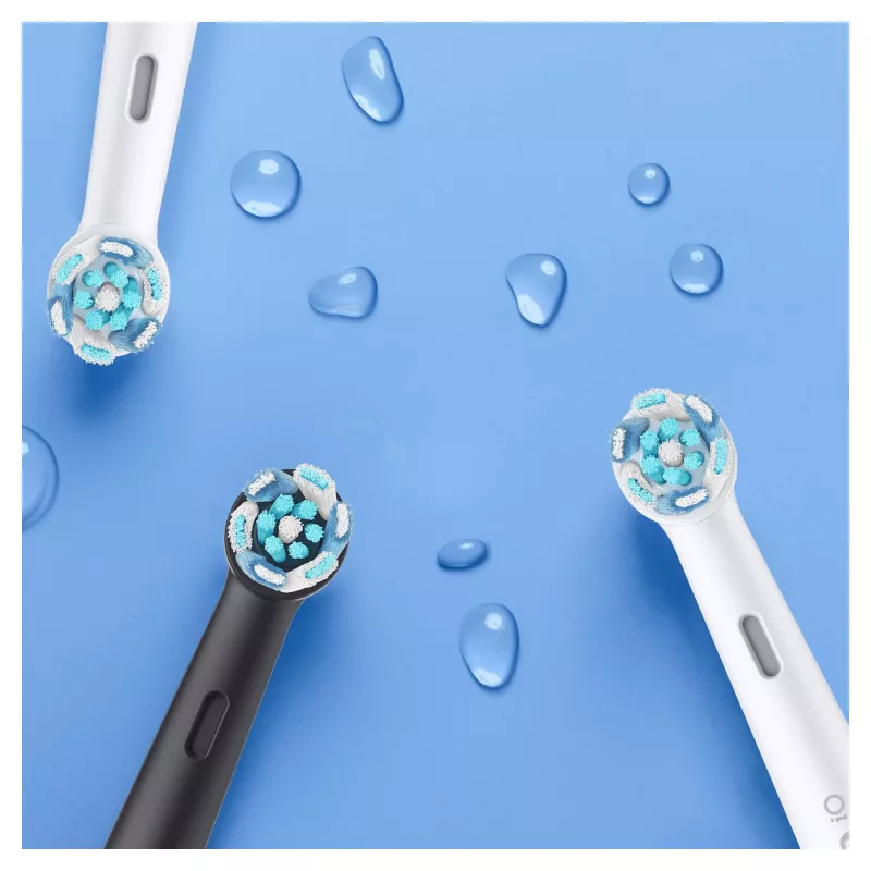 Oral-B iO 6S pieaugušo vibrējošā zobu birste pelēka, balta