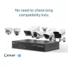 TP-Link VIGI 4 kanālu PoE+ tīkla video ierakstītājs NVR1004H-4P