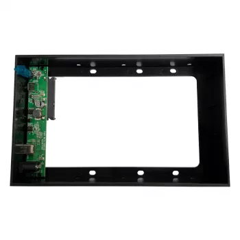 Ārējais korpuss HDD/SSD LC-Power LC-35U3-C 3.5 collu melns USB Type-C 6 Gbit/s