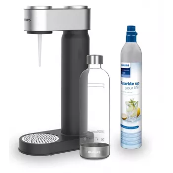 Philips Carbonator 1L PET pudele melna