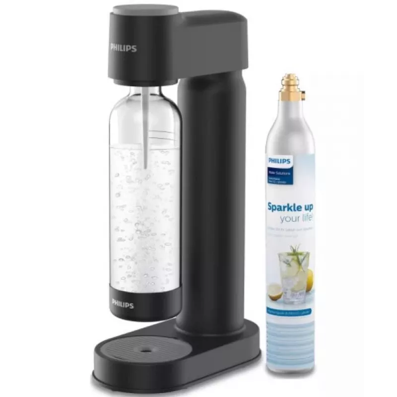 Philips Carbonator 1L PET pudele melna