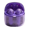JBL Tune Flex Ghost Edition austiņas True Wireless Stereo (TWS) Iekšauss Zvanu/Mūzikas Bluetooth Violetas, Caurspīdīgas