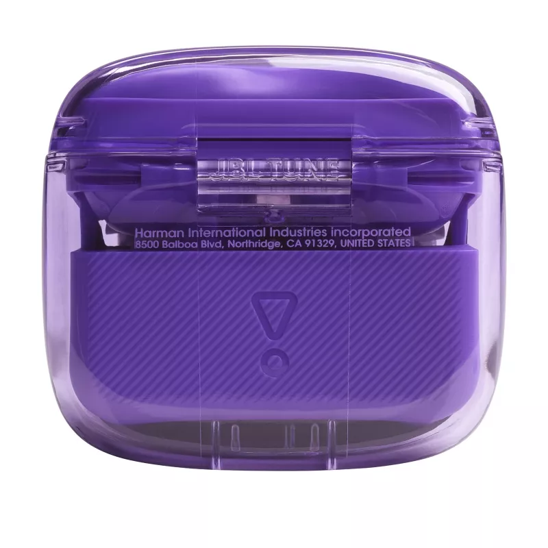 JBL Tune Flex Ghost Edition austiņas True Wireless Stereo (TWS) Iekšauss Zvanu/Mūzikas Bluetooth Violetas, Caurspīdīgas