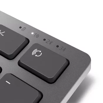 Bezvadu tastatūra DELL KB700 Office Bluetooth QWERTY US International Pelēka
