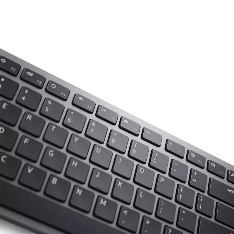 Bezvadu tastatūra DELL KB700 Office Bluetooth QWERTY US International Pelēka