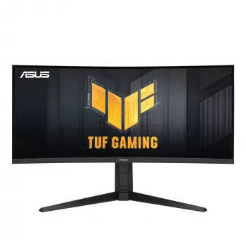 Monitors ASUS TUF Gaming VG34VQEL1A 34 collu izliekts LED 3440 x 1440 100 Hz VA 1 ms FreeSync HDR10 USB centrmezgls