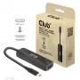 CLUB3D USB Gen2 Type-C uz HDMI™ 8K60Hz vai 4K120Hz HDR10+ ar DSC1.2 un Power Delivery 3.0 Aktīvais Adapteris M/F