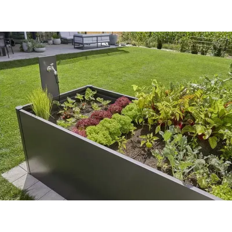 Pilienveida apūdeņošanas sistēma GARDENA 13455-20, šļūtenes garums 15 m, melna/zaļa