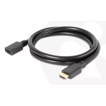 CLUB3D Ultra High Speed HDMI pagarinājuma kabelis 4K120Hz 8K60Hz 48Gbps M/F 1 m 30AWG