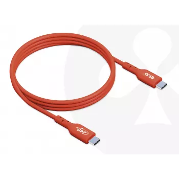 CLUB3D CAC-1511 USB2.0 Type-C Divirzienu kabelis (1 m) – USB-IF sertificēts, datu pārraide 480 Mb/s, jauda līdz 240 W (48V/5A) EPR
