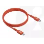 CLUB3D CAC-1511 USB2.0 Type-C Divirzienu kabelis (1 m) – USB-IF sertificēts, datu pārraide 480 Mb/s, jauda līdz 240 W (48V/5A) EPR