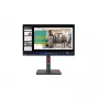 Lenovo ThinkVision P24q-30 dators 60,5 cm (23,8 collu) 2560 x 1440 pikseļu Quad HD LED melns