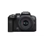 Canon EOS R10 + RF-S 18-45mm F4.5-6.3 IS STM bezspoguļa kamera 24.2 MP CMOS 6000 x 4000 pikseļi Melna