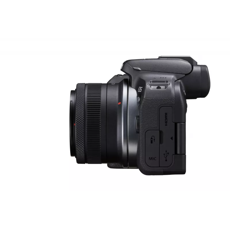 Canon EOS R10 + RF-S 18-45mm F4.5-6.3 IS STM bezspoguļa kamera 24.2 MP CMOS 6000 x 4000 pikseļi Melna
