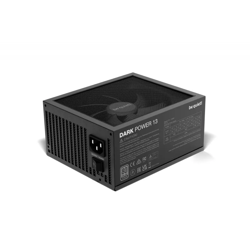 be quiet! Dark Power 13 barošanas bloks 1000 W 20+4 pin ATX ATX Melns