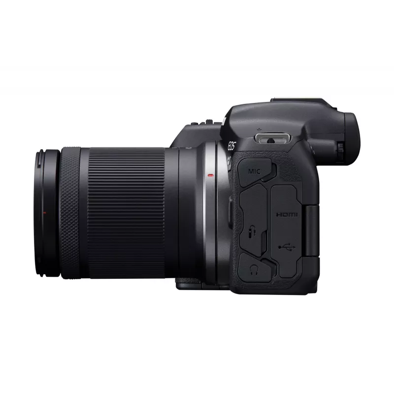 Canon EOS R7 bezspoguļa kamera ar RF-S 18-150mm F3.5-6.3 IS STM objektīvu, 32,5 MP CMOS, 4K video, 0,53 kg, melna