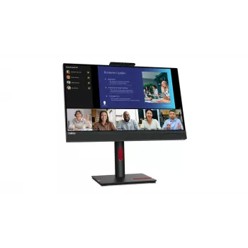 Lenovo ThinkVision T24v-30 monitors 60.5 cm (23.8 colli) 1920 x 1080 pikseļi Full HD LED Melns