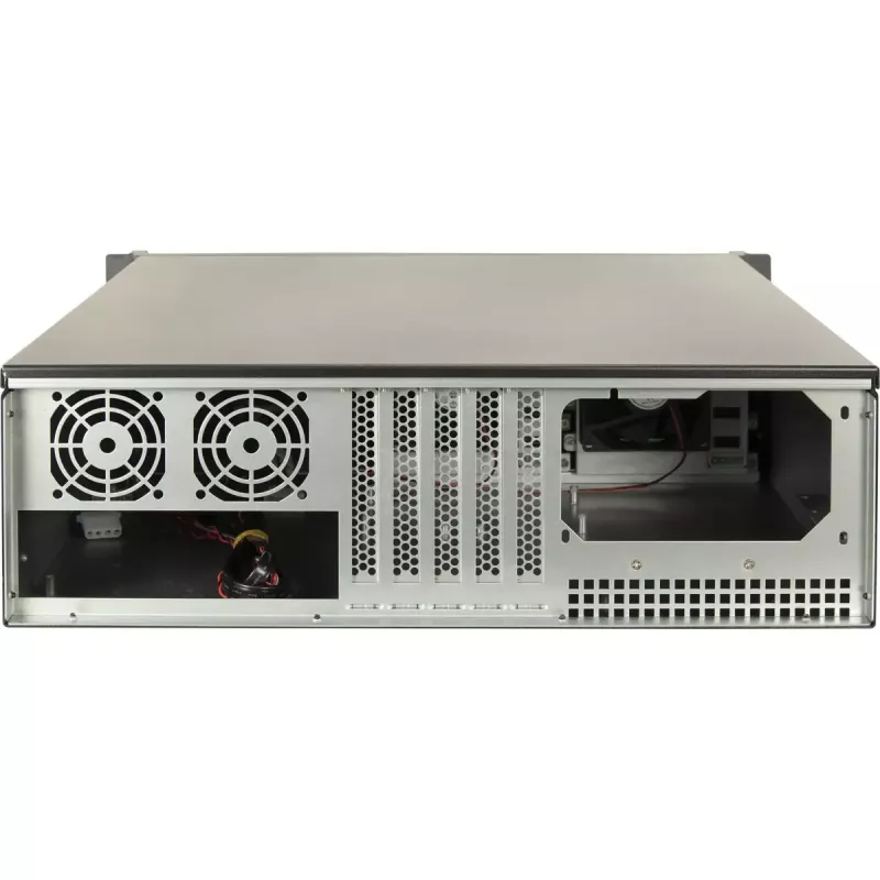 Servera korpuss Inter-Tech 3U-3508 Melns 480x528x132mm 5.25 collu HDD