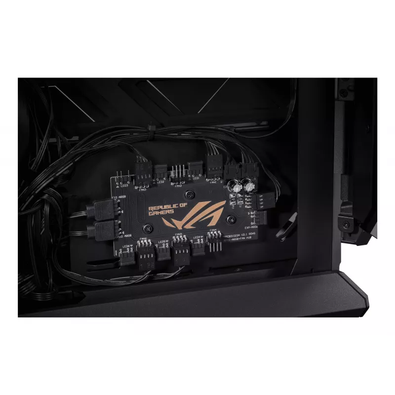 ASUS ROG Hyperion GR701 Tornis Melns
