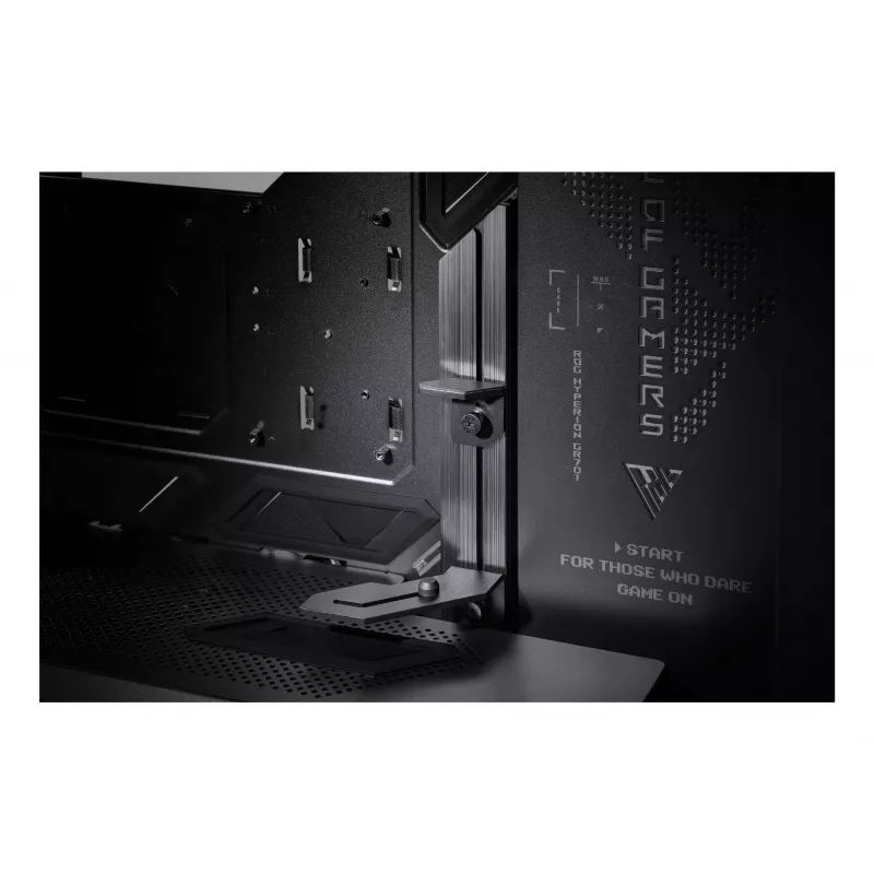 ASUS ROG Hyperion GR701 Tornis Melns
