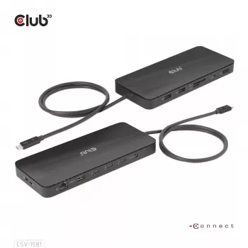 Docking stacija CLUB3D Thunderbolt 4 Certified 11-in-1 140W