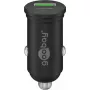 Goobay Dual-USB Auto Ātrais Lādētājs USB-C PD 45W Melns